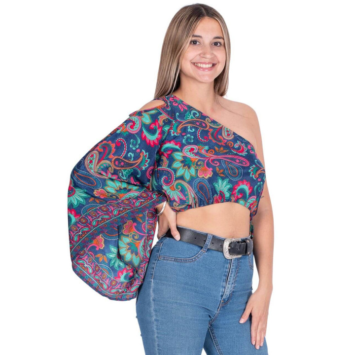 KM0006A - One Sleeve Top