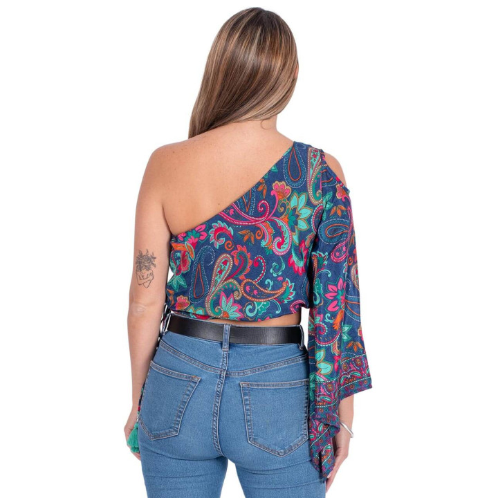 KM0006A - One Sleeve Top