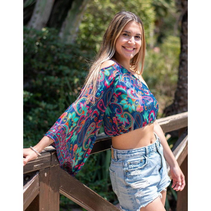 KM0006A - One Sleeve Top