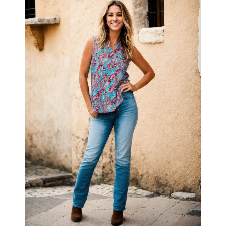 KM0009C - Camiseta Basica Seda