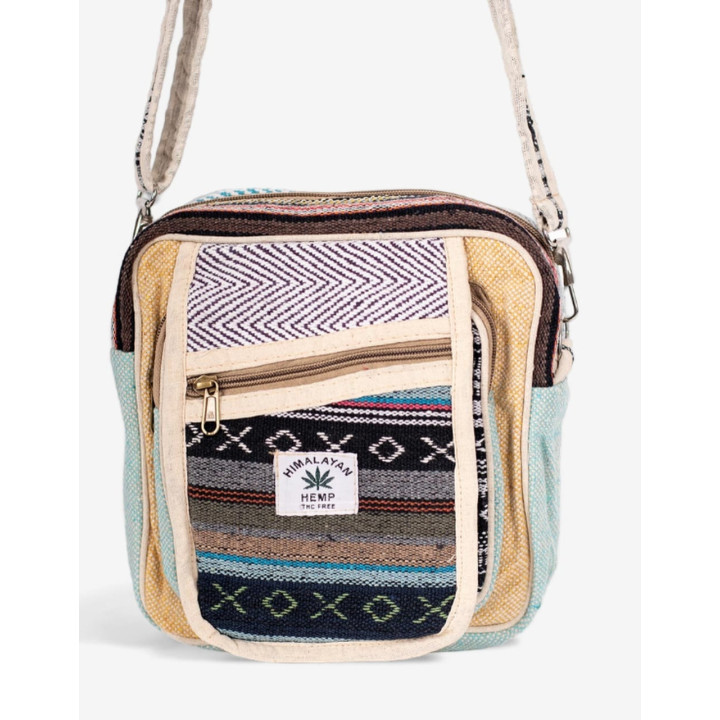 BBA0022 - Unisex Hemp Shoulder Bag