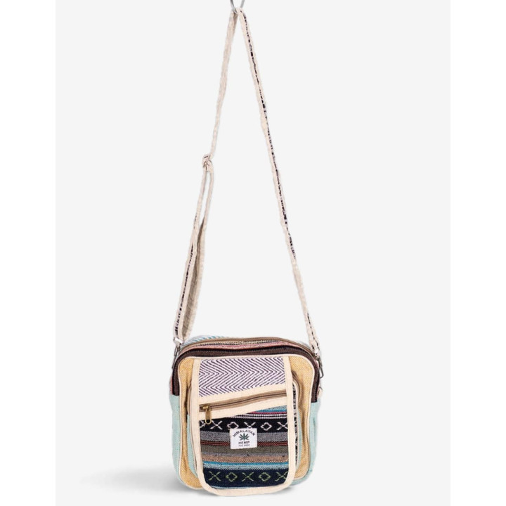 BBA0022 - Unisex Hemp Shoulder Bag