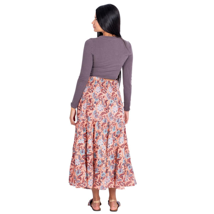 KM0204A - Falda Hippie Algodón